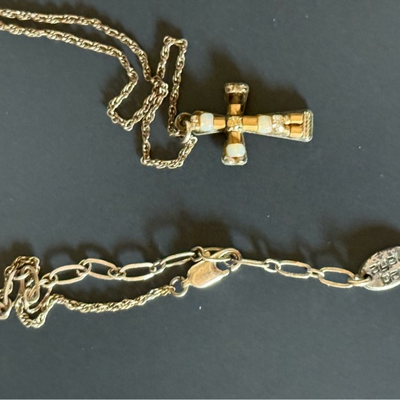 Vintage Ayala Bar Cross Necklace. Beautiful Necklace RARE. - Picture 8 of 16